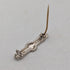 1897 British Antique Sterling Silver Horseshoe Design Brooch Ward Brothers